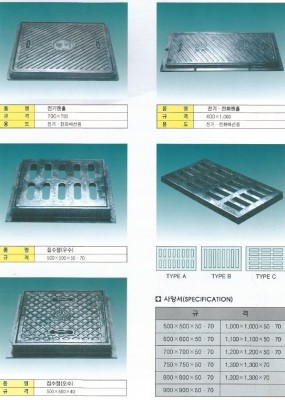 전기통신  맨홀뚜껑 (2)